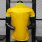 2026 Brazil Player Version Varsity Maize Yellow Polo