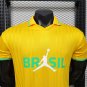 2026 Brazil Player Version Varsity Maize Yellow Polo