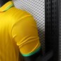 2026 Brazil Player Version Varsity Maize Yellow Polo