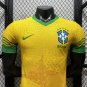 2026 Brazil Vintage Cactus Player Version Yellow Soccer