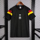 2026 Germany Trefoil Retro Inspired Black Short Sleeve Sweat