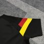 2026 Germany Trefoil Retro Inspired Black Short Sleeve Sweat