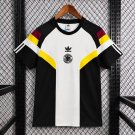 2026 Germany Trefoil Retro Inspired White Black Short Sleeve Sweat