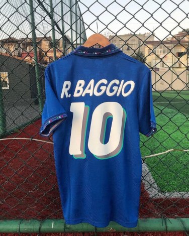 Baggio italy 1994 retro  soccer retro
