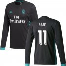 BALE #11 Real Madrid CF Away Long Sleeve  2017 18 Adults