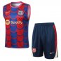 Barca 2024 2025 Blue Red Short Tank Top