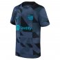 Barcelona Youth 2023 24 Academy Pro Performance Pre-Match Top - Navy