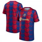 Barcelona Youth 2023 24 Drac Pack Academy Pro Pre-Match Top - Royal