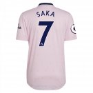 Bukayo Saka 7 Arsenal Away third Soccer Football 22 23 Adults Pink Kit Bukayo Saka 7 Arsenal Away third Soccer Football 22 23 Adults Pink Kit