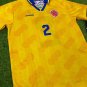 Colombia Camisa Amarilla de Replica de Futbol Retro, 1994 (Tallaje Americano)