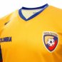 COLOMBIA New Arza Soccer  Yellow Blue 100% Polyester
