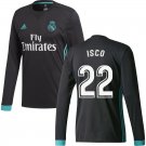 ISCO #22 Real Madrid CF Away Long Sleeve  2017 18 Adults