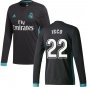 ISCO #22 Real Madrid CF Away Long Sleeve  2017 18 Adults