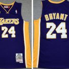 Los Angeles Lakers #24 Kobe Bryant Throwback With 60th Patch Purple Los Angeles Lakers #24 Kobe Bryant Throwback With 60th Patch Purple