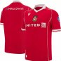 Macron Adult Wrexham 2025 Red Home Authentic