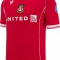 Macron Adult Wrexham 2025 Red Home Authentic