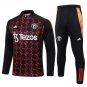 Manchester United Training Tracksuit 2024 2025 Black
