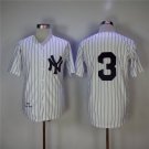 New York Yankees 3 Babe Ruth Baseball White Retro New York Yankees 3 Babe Ruth Baseball White Retro