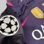 Neymar JR Barcelona 2016 17 Away Purple Long Sleeve Soccer