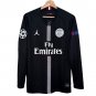 Neymar JR PSG 2018 19 Black  Long Sleeve Jordan Brand Football