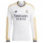 REAL MADRID HOME  2023 2024 LONG SLEEVES