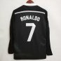 Ronaldo Real Madrid 2014 15 Retro  Dragon Long Sleeves Away Soccer Retro