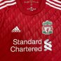 Steven Gerrard Liverpool 2010-2011 Home Long Sleeve Red Retro Soccer