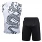 Tank Top Short Real Madrid 2024 2025 White Dragon
