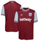 West Ham United Umbro 2024 25 Home Replica  – Claret