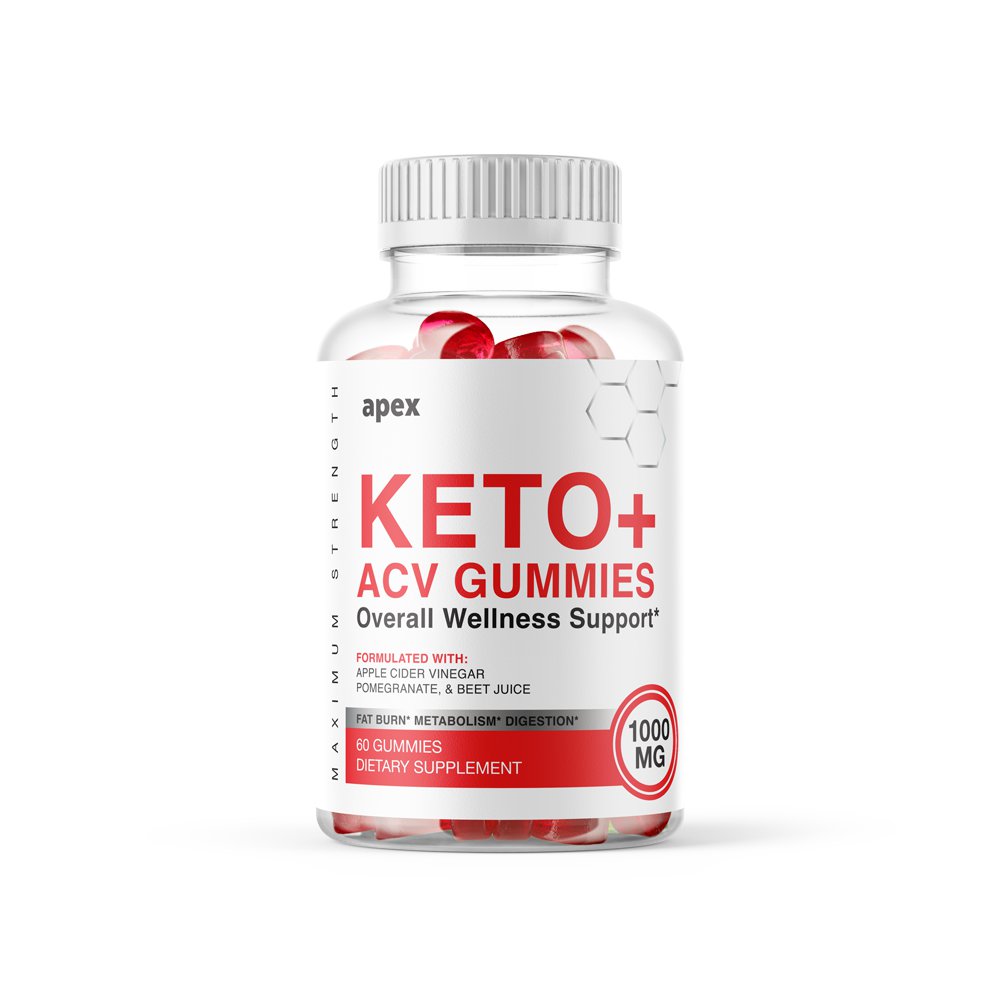 Apex Keto ACV Gummies Weight Loss Apple Cider Vinegar Gummies 60 Ct
