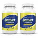 2 Pack One Shot Keto Diet Pill Advanced Weight Loss Metabolic Support