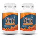 2 Pack Keto GT Pills Weight Loss Diet goBHB Ketogenic Supplement Men Women