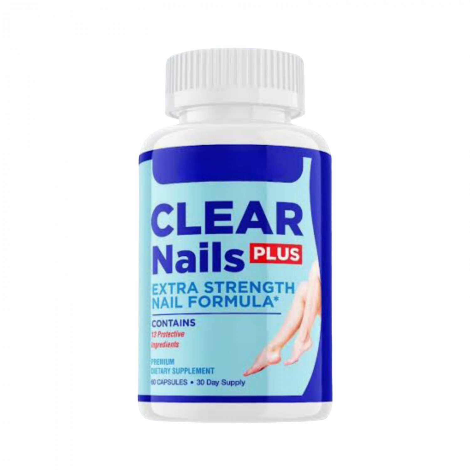 Clear Nails Plus Probiotics for Healthy Nails Supplement - 60 Capsules