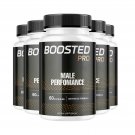 5 Pack Boosted Pro Capsules for Male Performance and Energy - 300 Capsules