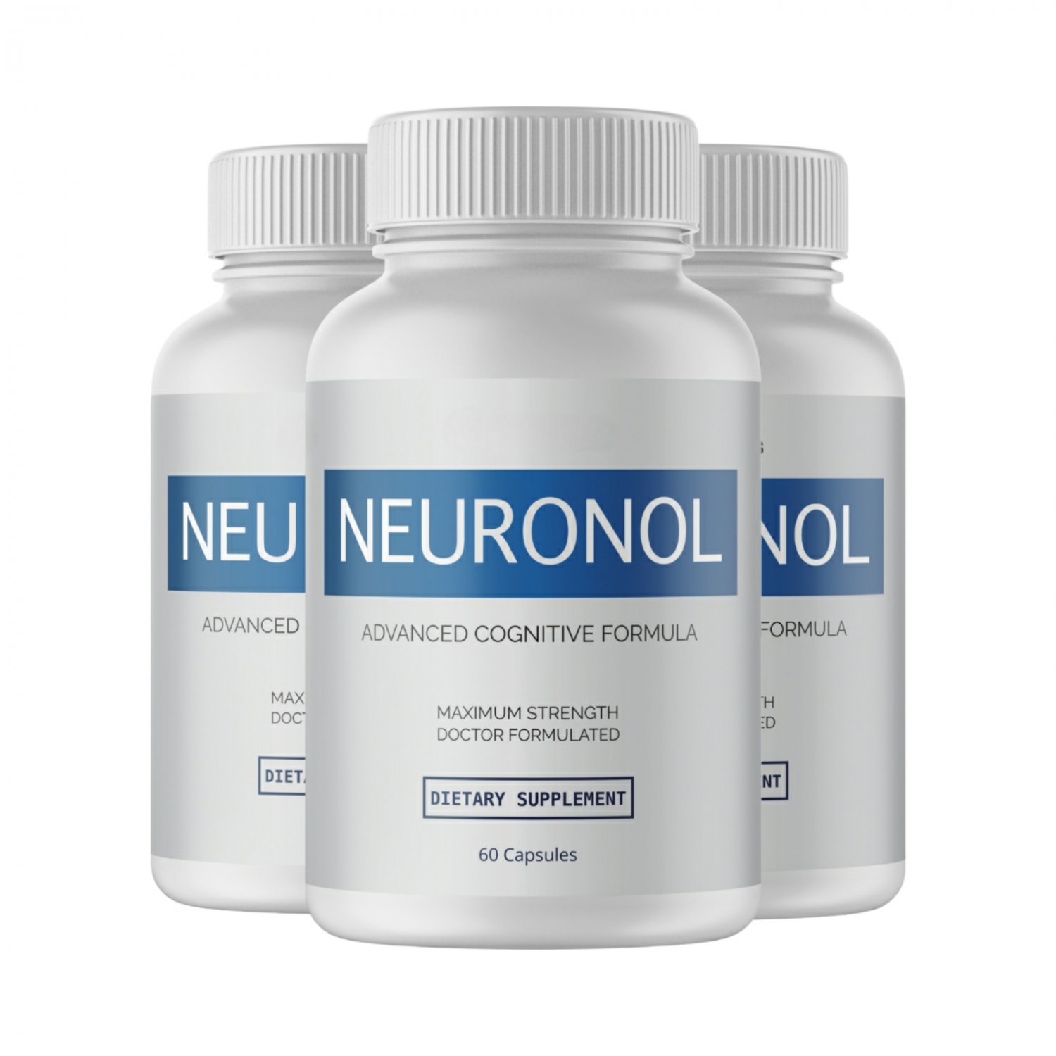 3 Pack Neuronol Advanced Cognitive Formula Dietary Supplement - 180 Capsules