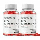 2 Pack Ketosium XS Keto 1000mg ACV - 120 Gummies