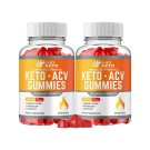 2 Pack 6 Pack Keto Gummies 6Pack 1000mg ACV Gummies - 120 Gummies