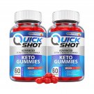 2 Pack Quick Shot Keto ACV Gummies - 120 Gummies