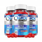 3 Pack Quick Shot Keto ACV Gummies - 180 Gummies