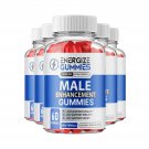 5 Pack Energize Male Natural Enhancement Support For Men - 300 Gummies