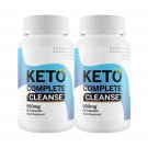 2 Pack Keto Complete Cleanse Natural Formula For Weight Loss - 120 Capsules