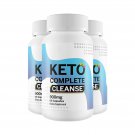 3 Pack Keto Complete Cleanse Natural Formula For Weight Loss - 180 Capsules