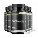 5 Pack Maasalong Pills, Massalong, Advanced Formula Masalong - 300 Capsules