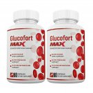 2 Pack Glucofort Max Pills For Blood Sugar Support - 120 Capsules