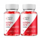 2 Pack Keto Melt Gummies - Keto Melt ACV Keto Gummies Weight Loss - 120 Gummies