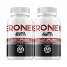 2 Pack Eronex Pills, Extreme Vitality Male Supplement - 120 Capsules