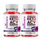 2 Pack Ketonara Keto ACV Gummies Weight Loss Supplement - 120 Gummies
