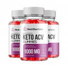 3 Pack NutriZen Keto ACV Gummies Weight Loss - 180 Gummies