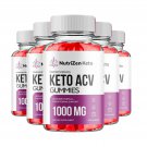 5 Pack NutriZen Keto ACV Gummies Weight Loss - 300 Gummies