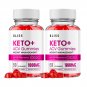2 Pack Bliss Keto Gummies, Bliss Keto ACV Gummies Weight Loss - 120 Gummies